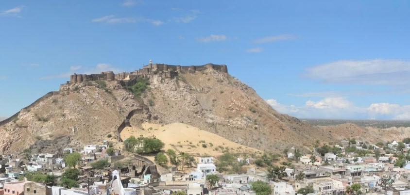 Kuchaman City, India